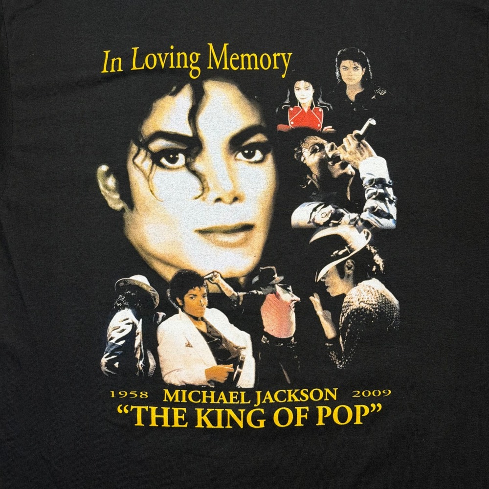 2000s Michael Jackson memorial tribute RIP shirt